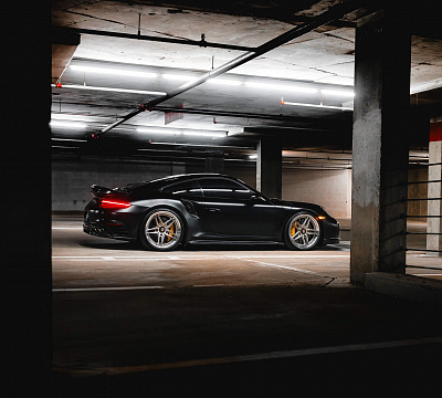 Фото дисков HRE S107SC на Porsche 911 VII
