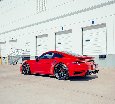 Фото дисков Strasse Wheels SM5R Deep Concave FS на Porsche 911 VIII