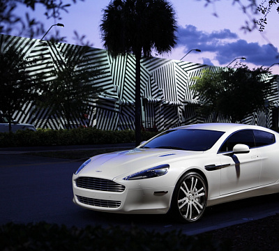 Фото дисков Savini SV35 на Aston Martin Rapide 2