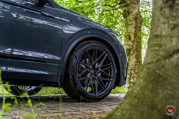 Фото дисков Vossen EVO-2 Черный сатин на Volkswagen Tiguan II