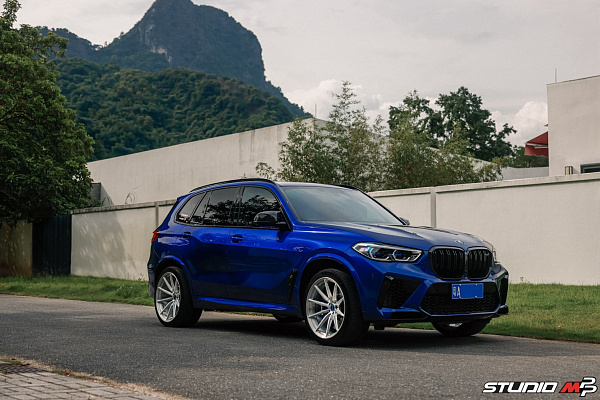 Фото дисков Brixton Forged R11-R Глянцевый лак на BMW X5/X5 M (G05/G18/F95)