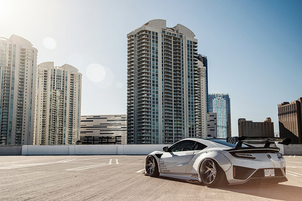 Фото дисков Savini SV67 Сатиновый лак на Acura NSX II