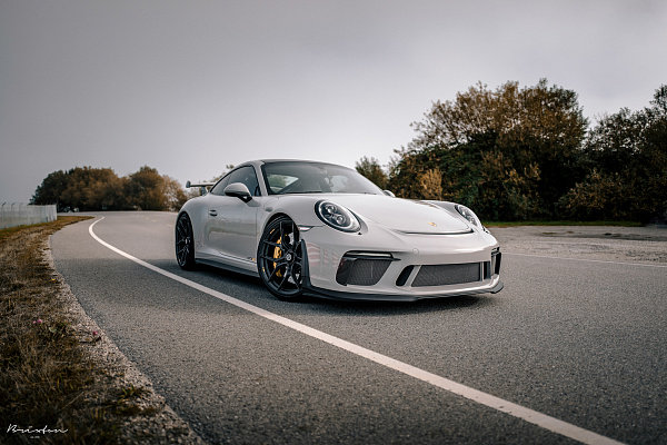 Фото дисков Brixton Forged CM5-R Черный сатин на Porsche 911 VIII
