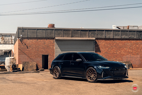 Фото дисков Vossen S17-01 (3-Piece) Сатиновая бронза на Audi A/RS 6 (C7)
