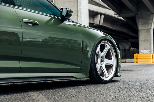 Фото дисков Brixton Forged TR06 Серебро на Audi A/RS 6 (C8)