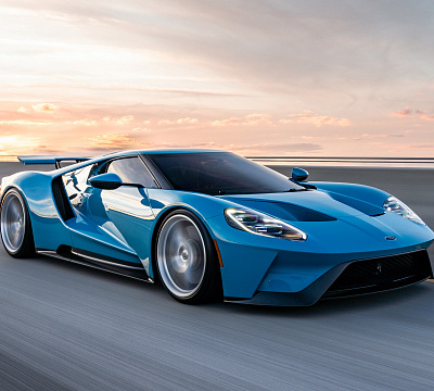 Фото дисков HRE P104 на Ford GT II