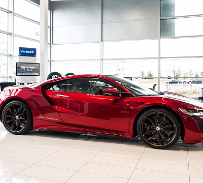 Фото дисков HRE P201 на Acura NSX II