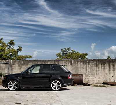 Фото дисков Vossen CV3 на Land Rover Range Rover Sport I
