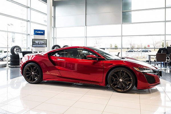 Фото дисков HRE P201 Сатиновая бронза на Acura NSX II
