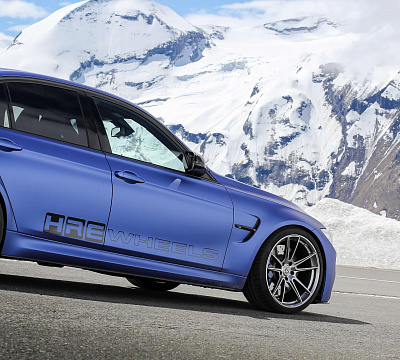 Фото дисков HRE FF04 на BMW 3/M3 (F3x/F80)