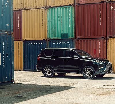 Фото дисков Vossen HF6-3 на Lexus GX II