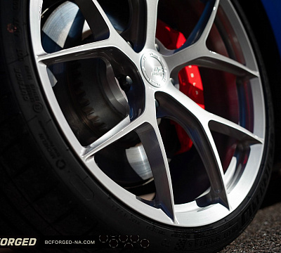 Фото дисков BC Forged KL01 на Tesla Model 3