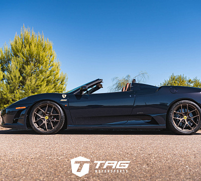 Фото дисков HRE R101 Lightweight на Ferrari F430