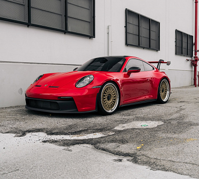 Фото дисков Brixton Forged TR20 на Porsche 911 VIII
