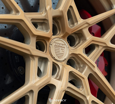 Фото дисков Anrky S1-X2 на Lamborghini Huracan