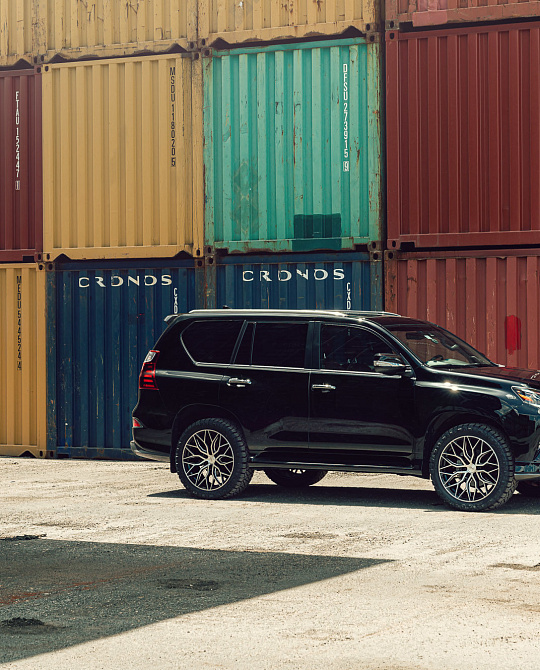 Фото дисков HF6-3 Алмазная проточка на Lexus GX II