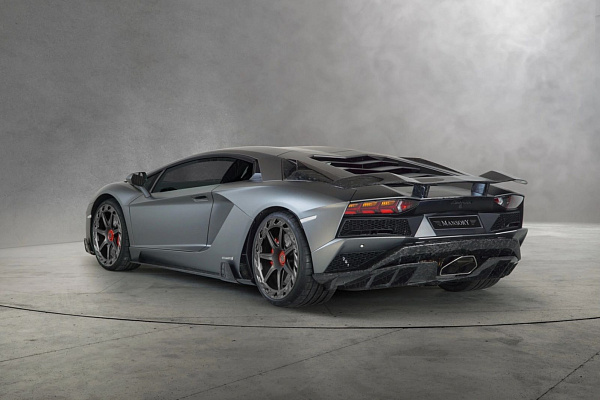 Фото дисков Mansory CV.7 Air C Черный сатин на Lamborghini Aventador