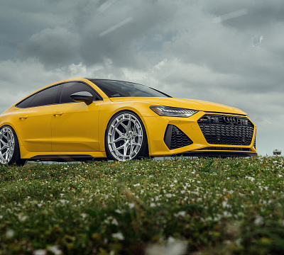 Фото дисков Vossen HFX-1 (5-Lug) на Audi A/RS 7 (4K)