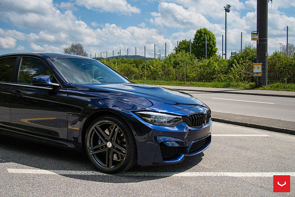 Фото дисков Vossen VFS-5 Глянцевый графит на BMW 3/M3 (F3x/F80)