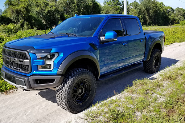 Фото дисков Black Rhino KELSO Черный сатин на Ford F-150 XIII