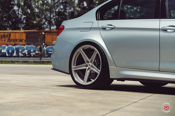 Фото дисков Vossen M-X5 Глянцевый тонированный лак на BMW 3/M3 (F3x/F80)