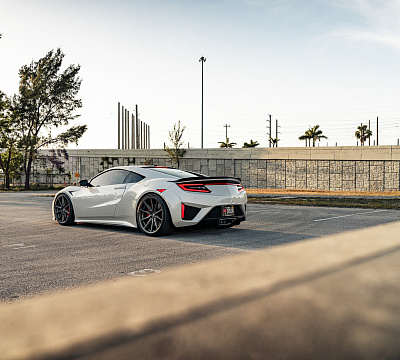 Фото дисков Vossen HF-3 на Acura NSX II
