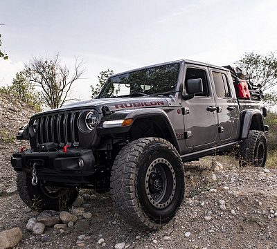 Фото дисков Black Rhino ABRAMS на Jeep Gladiator II (JT)