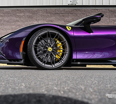 Фото дисков Vossen S21-02 на Ferrari SF90