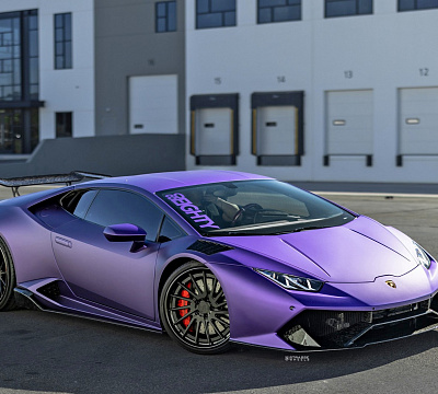 Фото дисков Strasse Wheels SV15T Deep Concave FS на Lamborghini Huracan