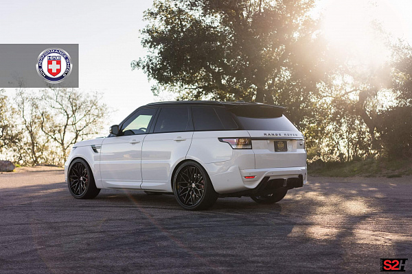 Фото дисков HRE S200H Черный сатин на Land Rover Range Rover Sport II