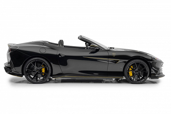 Фото дисков Mansory YT.5 Черный глянец на Ferrari Portofino