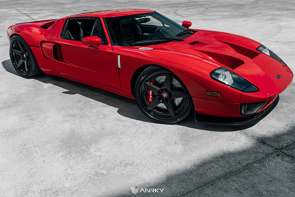 Фото дисков Anrky RS5.3 Черный сатин на Ford GT I