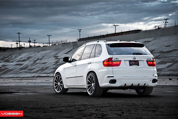 Фото дисков Vossen CV1 Алмазная проточка на BMW X5/X5 M (E70)