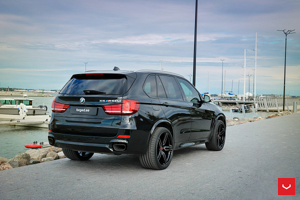 Фото дисков Vossen HF-1 Алмазная проточка на BMW X5/X5 M (F15/F85)