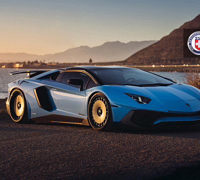 Фото дисков HRE 935 на Lamborghini Aventador