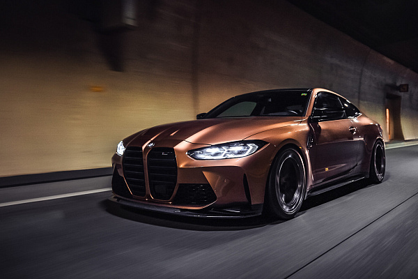 Фото дисков Vossen LC3-03T Глянцевый темный лак на BMW 4/M4 (G22/G82)