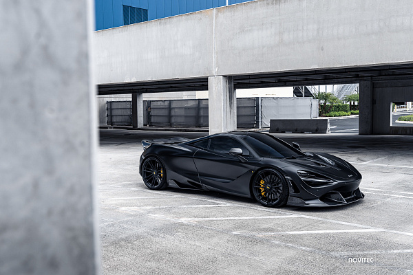 Фото дисков NOVITEC MC3 Черный сатин на McLaren 720S