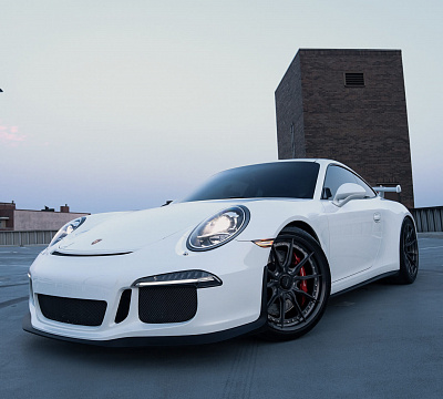Фото дисков HRE S104SC на Porsche 911 VII