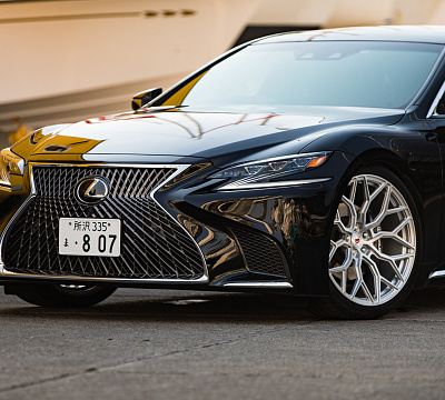 Фото дисков Vossen S17-01 на Lexus LS IV