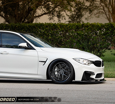 Фото дисков BC Forged LE52 // MLE52 на BMW 3/M3 (F3x/F80)