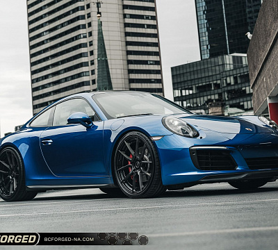 Фото дисков BC Forged HCA162 на Porsche 911 VII