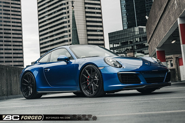 Фото дисков BC Forged HCA162 Глянцевый темный лак на Porsche 911 VII