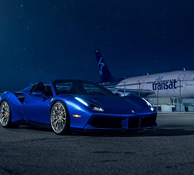 Фото дисков HRE S200 на Ferrari 488
