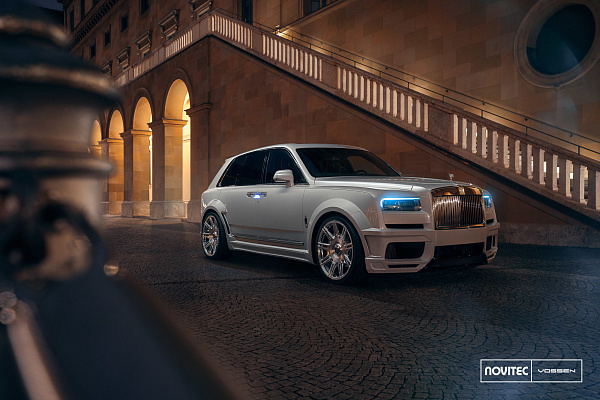 Фото дисков NOVITEC SP2 Глянцевый лак на Rolls-Royce Cullinan