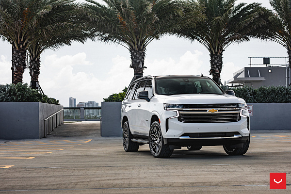 Фото дисков Vossen HF6-3 Алмазная проточка на Chevrolet Tahoe V