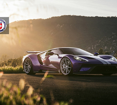 Фото дисков HRE P104SC на Ford GT II