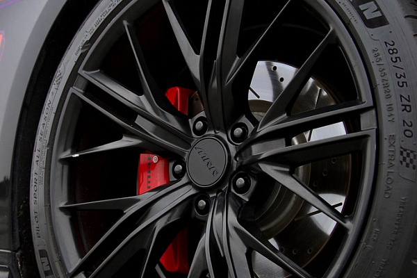 Фото дисков MRR M650 Черный сатин на Chevrolet Camaro VI
