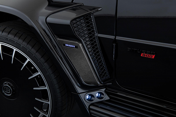 Фото дисков BRABUS Monoblock Y (Platinum Edition) Черный глянец на Mercedes-Benz G-Class III