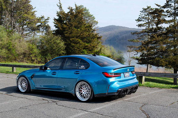 Фото дисков HRE 300 Сатиновый лак на BMW 3/M3 (G2x/G80)