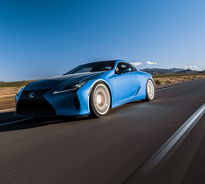 Фото дисков Vossen CG-205T на Lexus LC 500